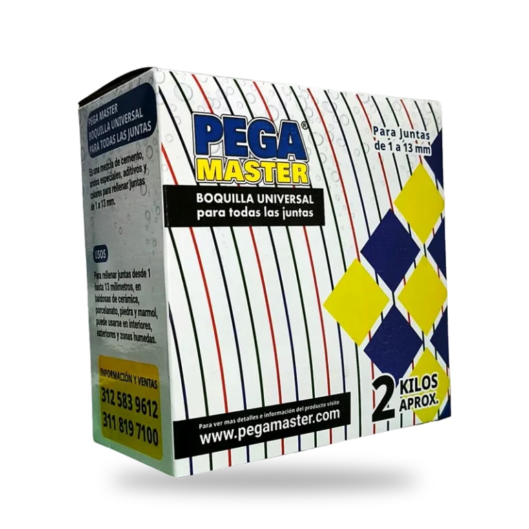 Caja de Boquilla Universal PEGAMASTER para juntas de 1 a 13 mm, 2 kg