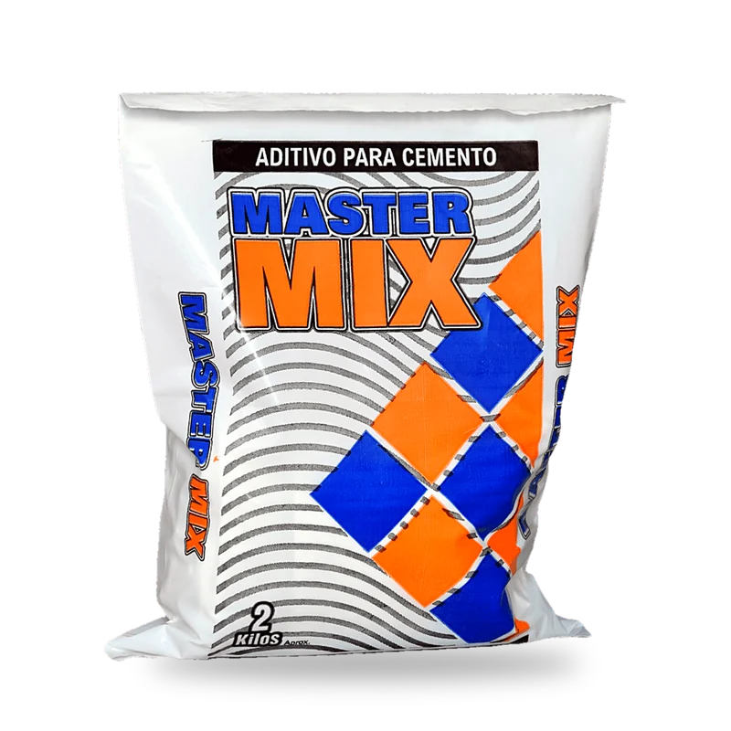 Bolsa de Mastermix, aditivo para cemento PEGAMASTER de 2 kg