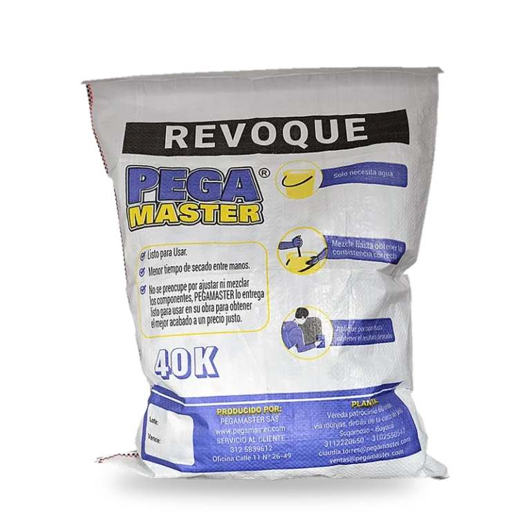 Bulto de Revoque PEGAMASTER de 40 kg